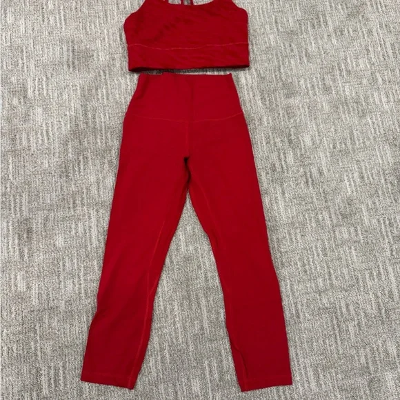 Lululemon Lunar New Year Energy Longline Bra B–D Cups & matching legging - Picture 6 of 7